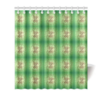 Celtic Pattern Print Design 05 Shower Curtain