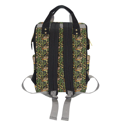 Western Style Print Diaper Bag Backpack