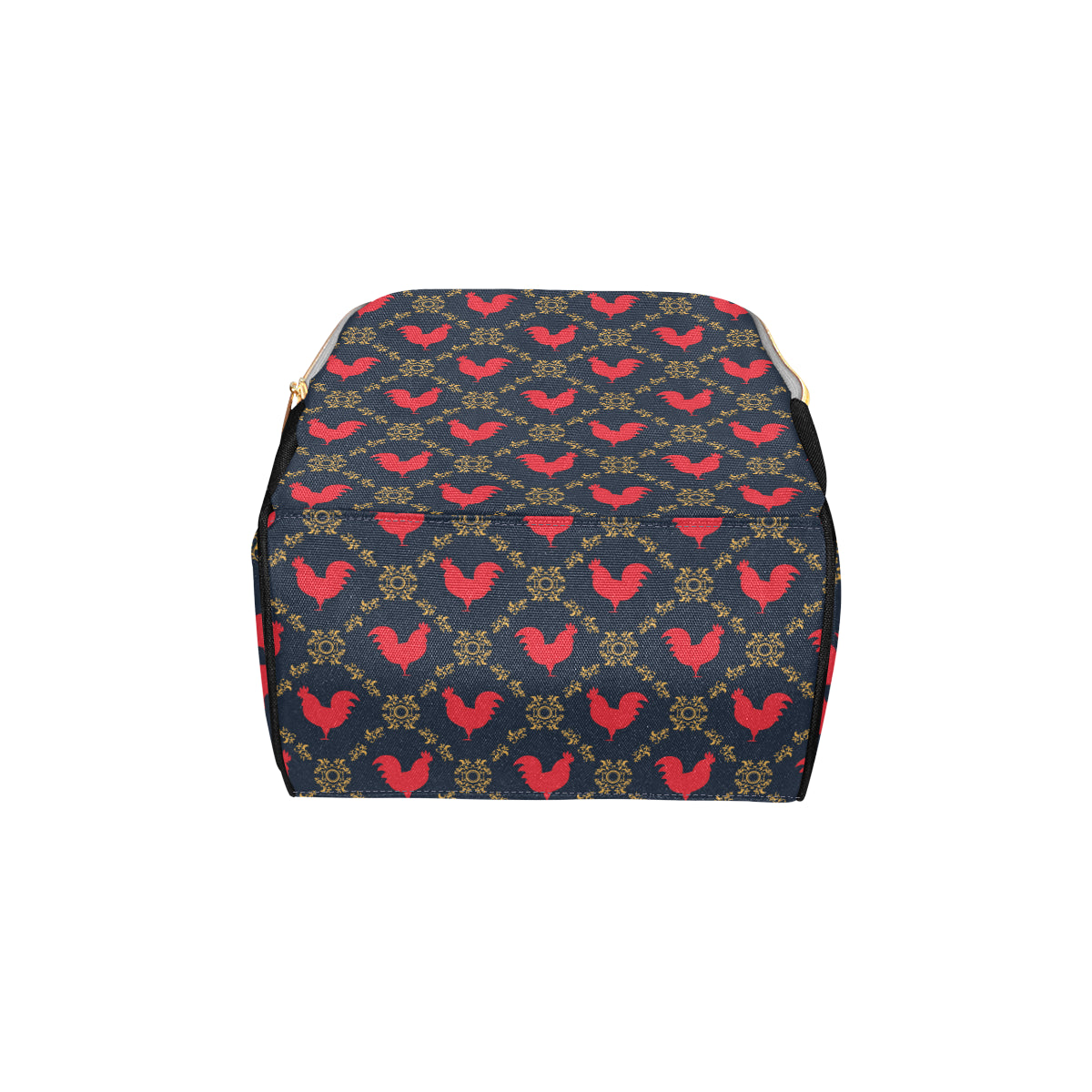 Rooster Pattern Print Design A02 Diaper Bag Backpack