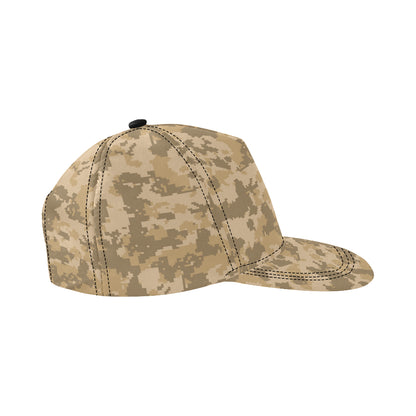 ACU Digital Desert Camouflage Snapback Cap