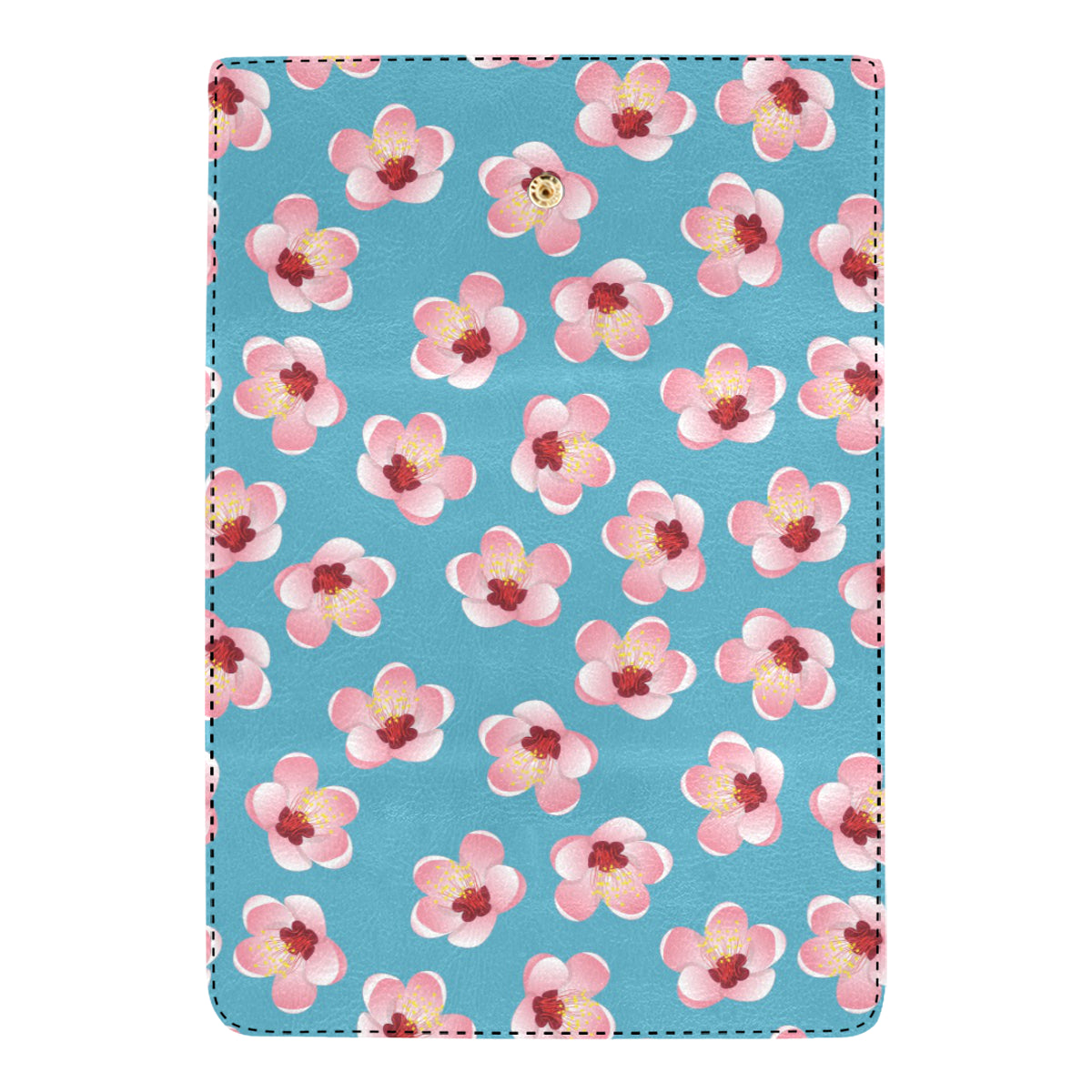 Cherry Blossom Pattern Print Design CB09 Women's Trifold Wallet