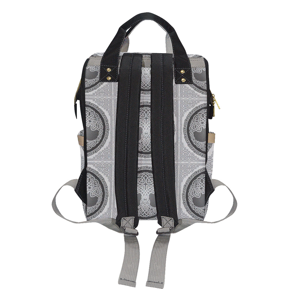 Celtic Tree of life Print Diaper Bag Backpack