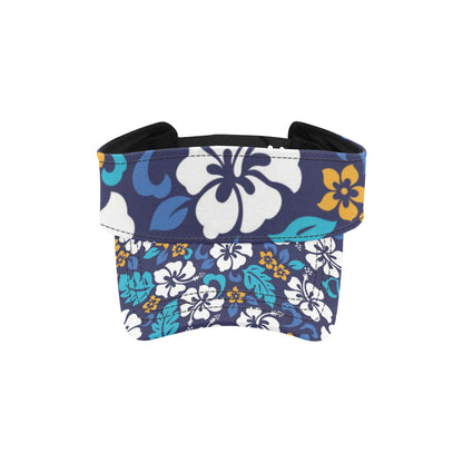 Hibiscus Pattern Print Design HB030 Unisex Sun Visor