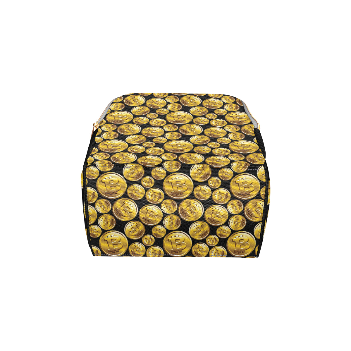 Bitcoin Pattern Print Design DO05 Diaper Bag Backpack