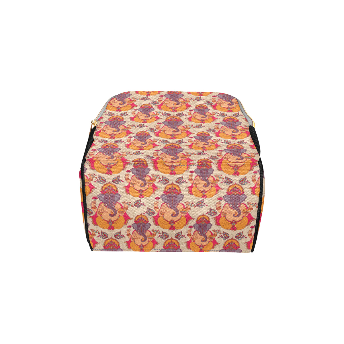 Ganesha Indian Pattern Print Design 02 Diaper Bag Backpack