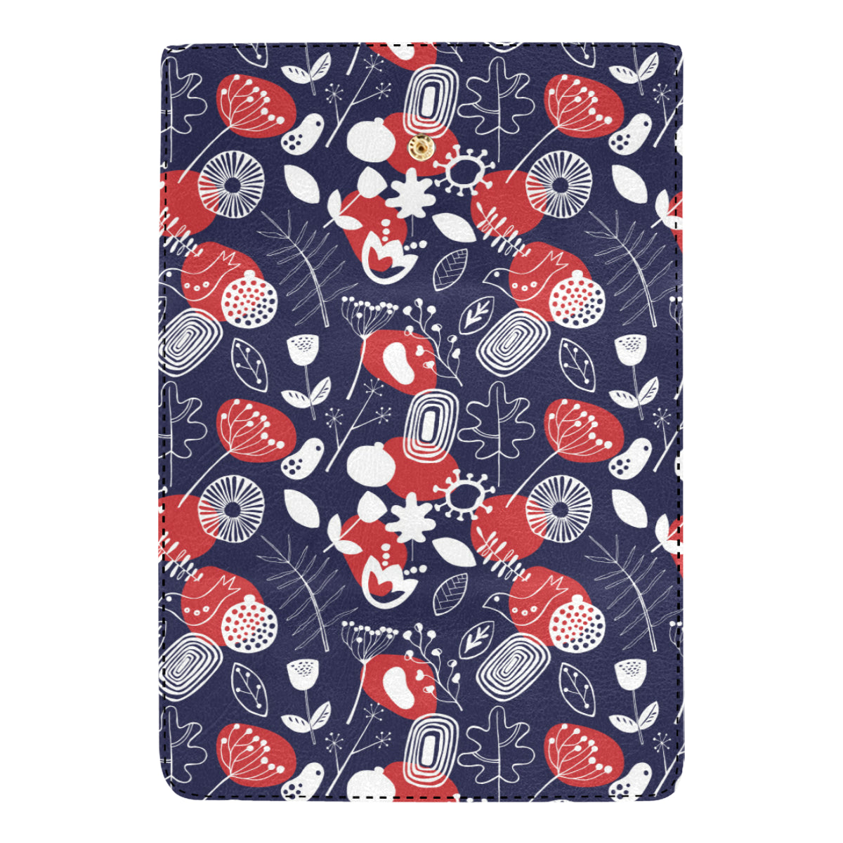 Nordic Pattern Print Design A02 Women's Trifold Wallet