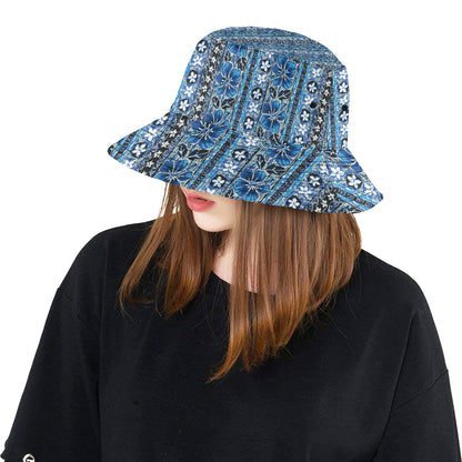 Hawaiian Themed Pattern Print Design H012 Unisex Bucket Hat