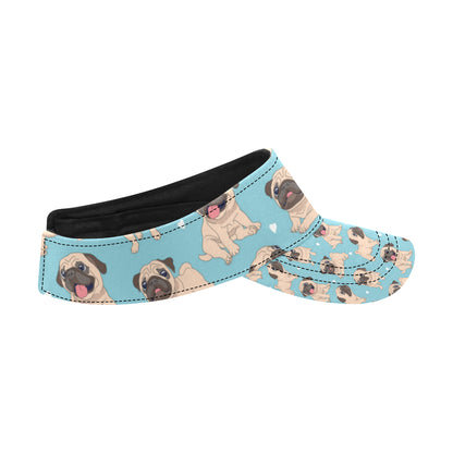 Pug Pattern Print Design A03 Unisex Sun Visor