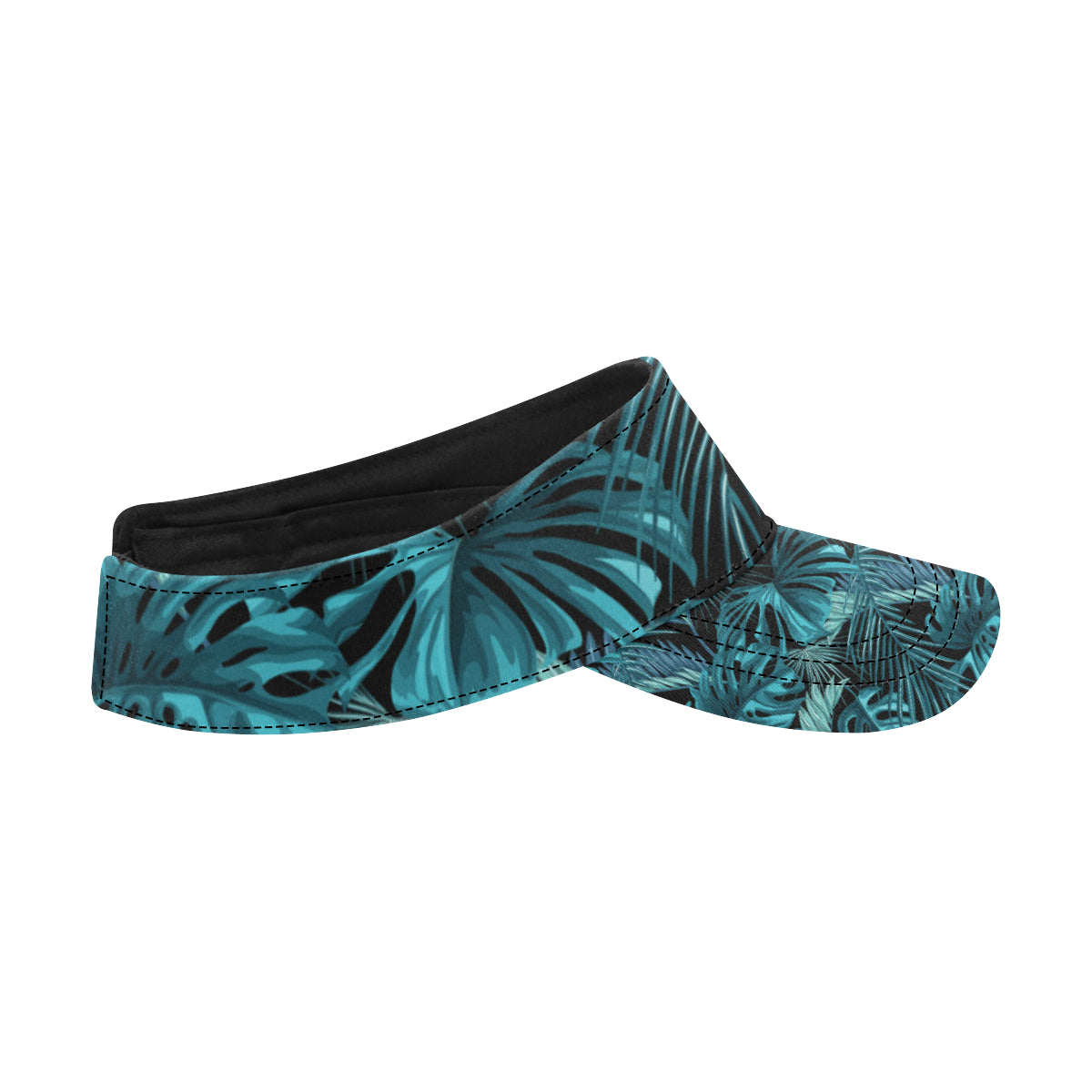 Palm Leaf Pattern Print Design A03 Unisex Sun Visor