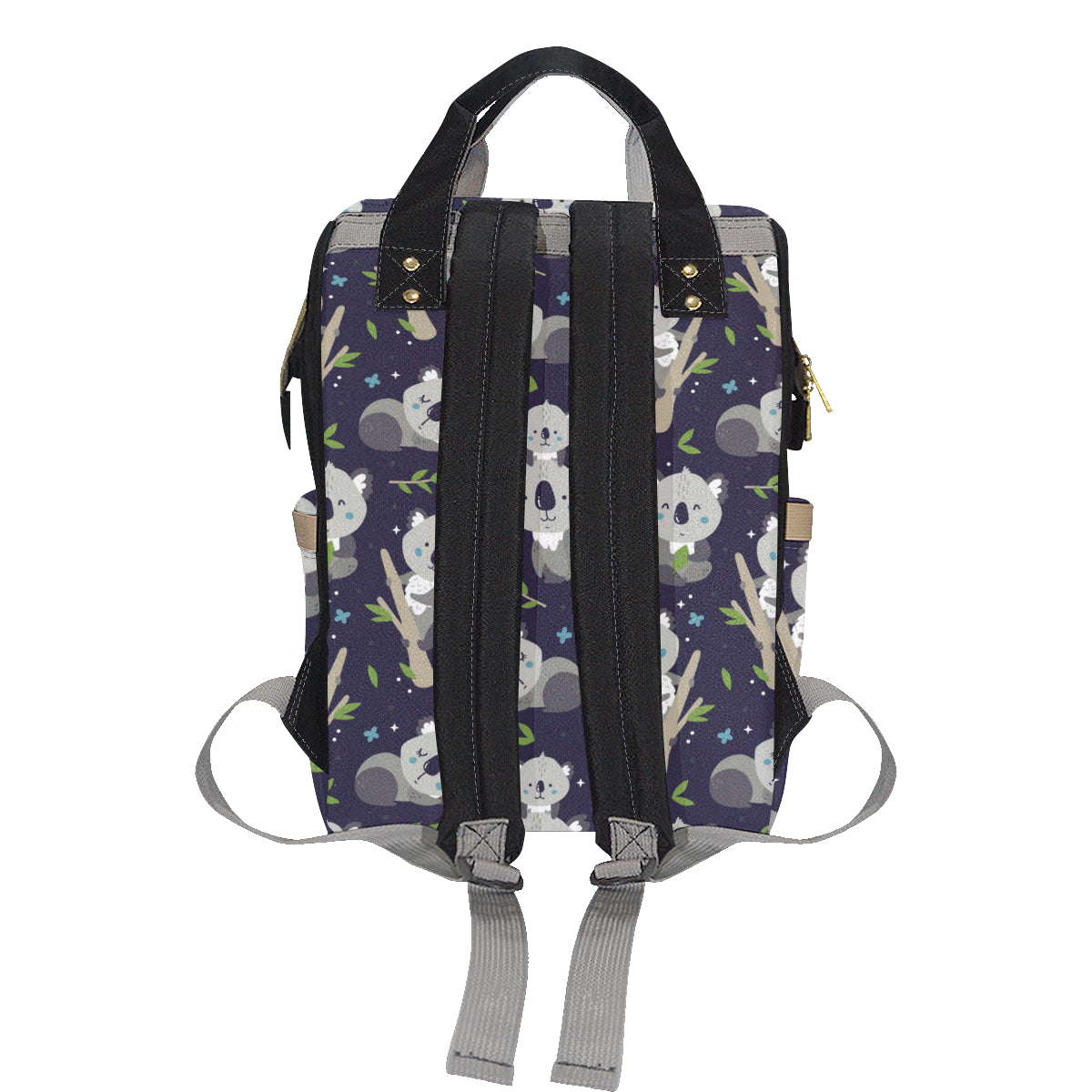 Koala Pattern Print Design 04 Diaper Bag Backpack