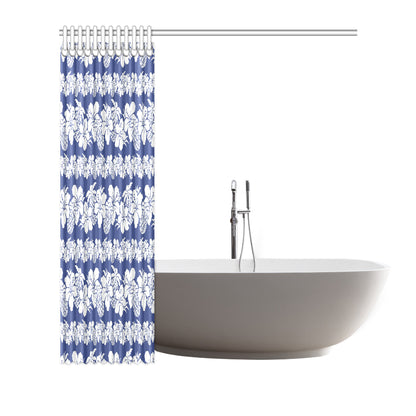 Hawaiian Themed Pattern Print Design H07 Shower Curtain