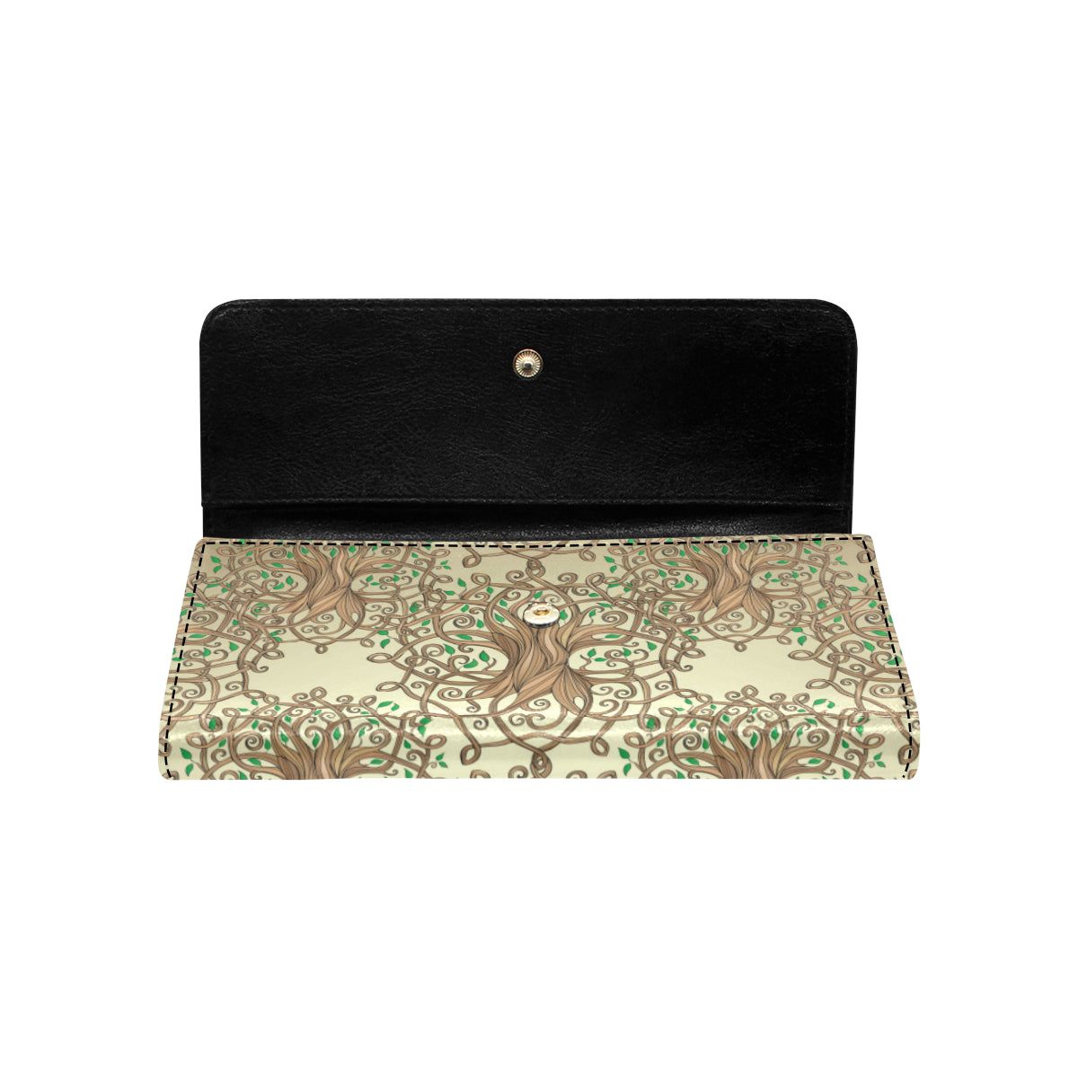 Celtic Tree of life Women's Trifold Wallet