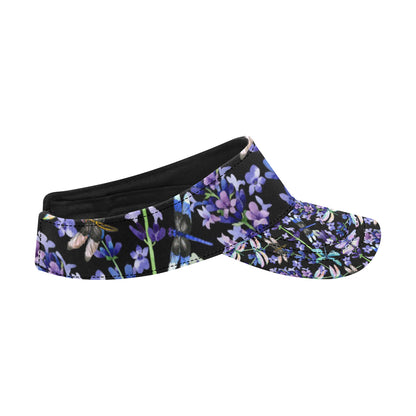Lavender Dragonfly Pattern Print Design LV03 Unisex Sun Visor