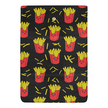 French Fried Pattern Print Design 03 Women's Trifold Wallet