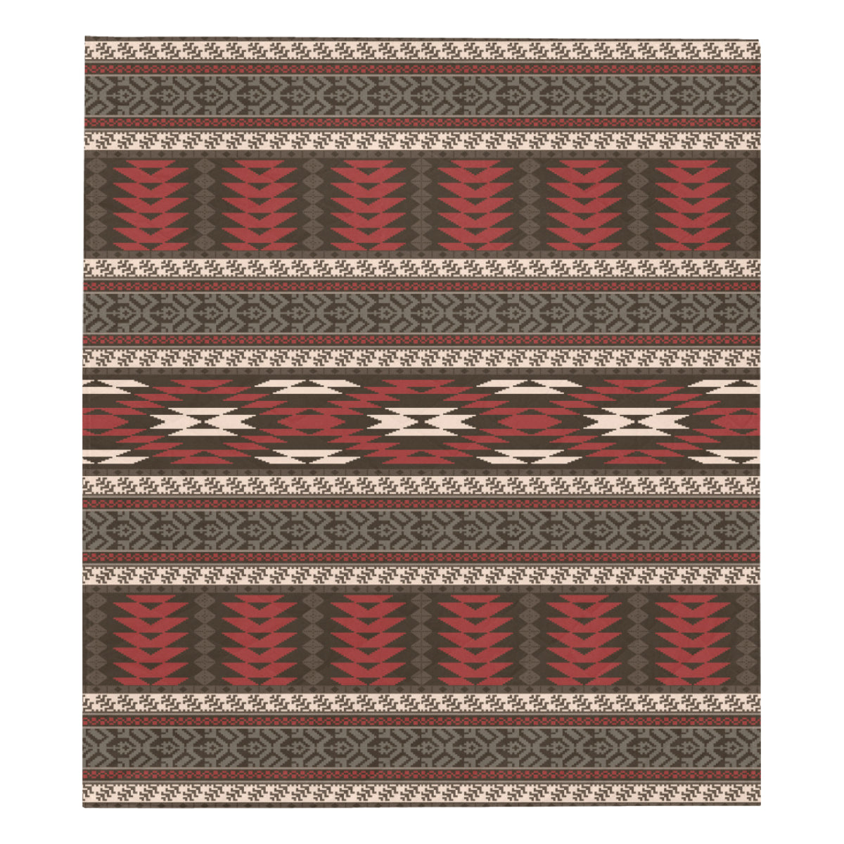Native Pattern Print Design A03 Premium Quilt