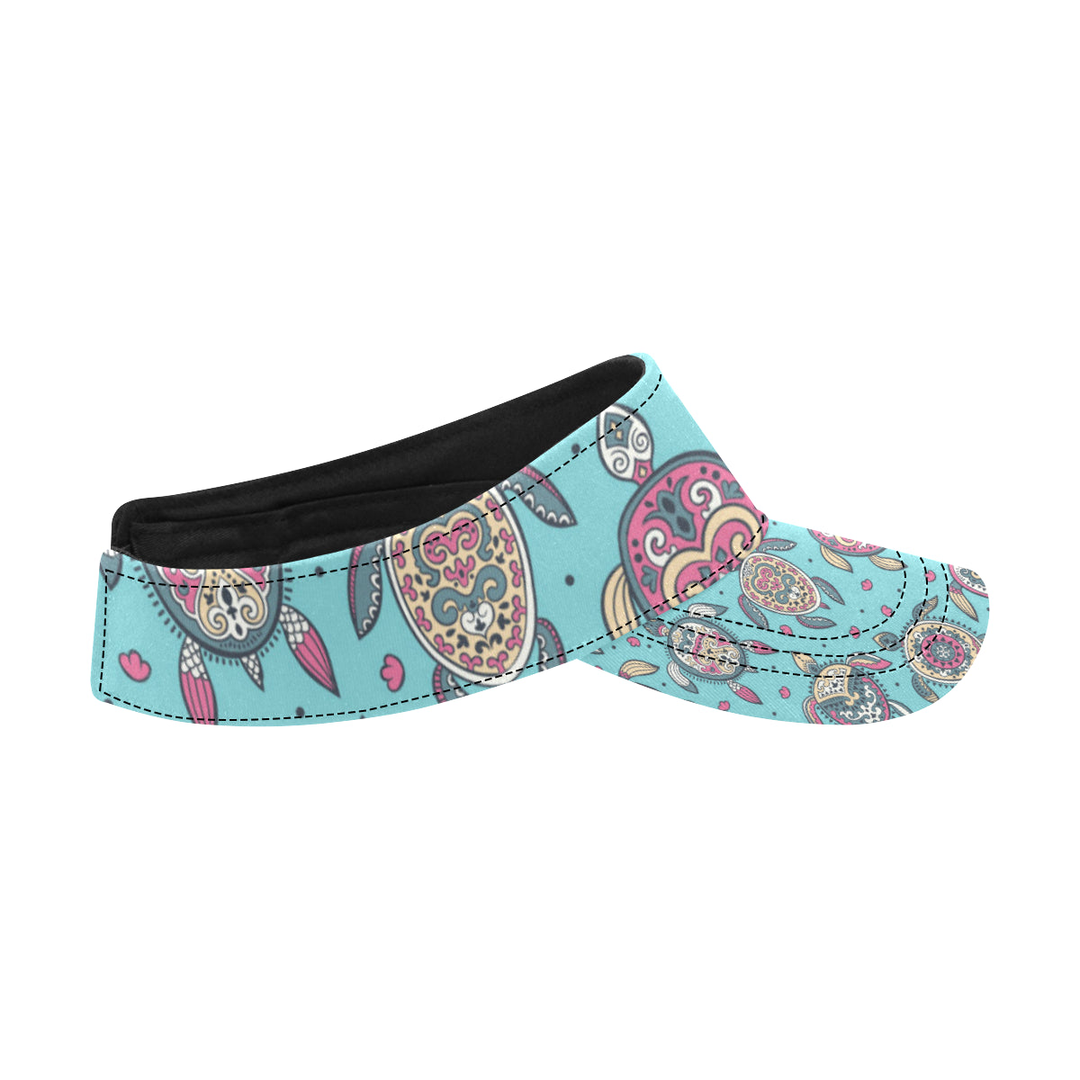 Sea Turtle Art Pattern Unisex Sun Visor