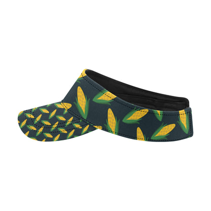 Corn Pattern Print Design 02 Unisex Sun Visor