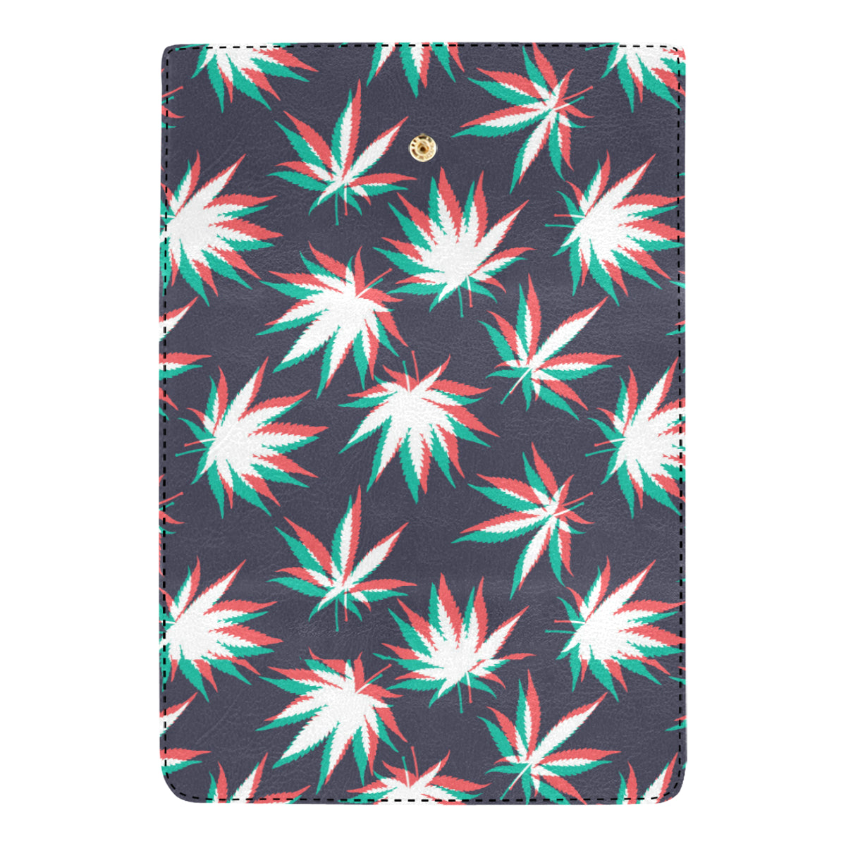 Pot Leaf Pattern Print Design A01 Women's Trifold Wallet