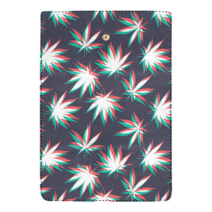Pot Leaf Pattern Print Design A01 Women's Trifold Wallet