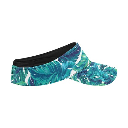 Brightness Tropical Palm Leaves Unisex Sun Visor
