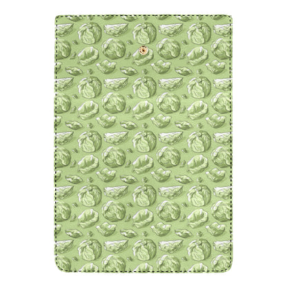 Brussels Sprouts Pattern Print Design 01 Women's Trifold Wallet