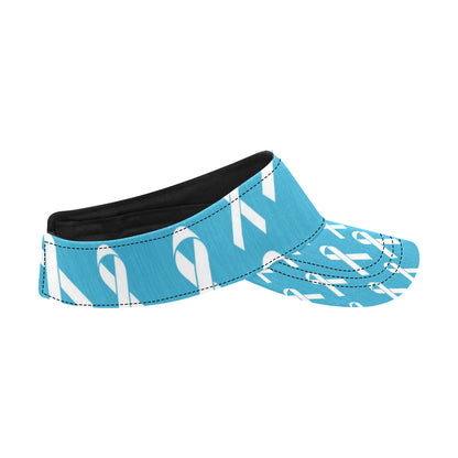 Liver cancer Pattern Print Design 01 Unisex Sun Visor