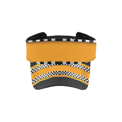 Checkered Pattern Print Design 01 Unisex Sun Visor