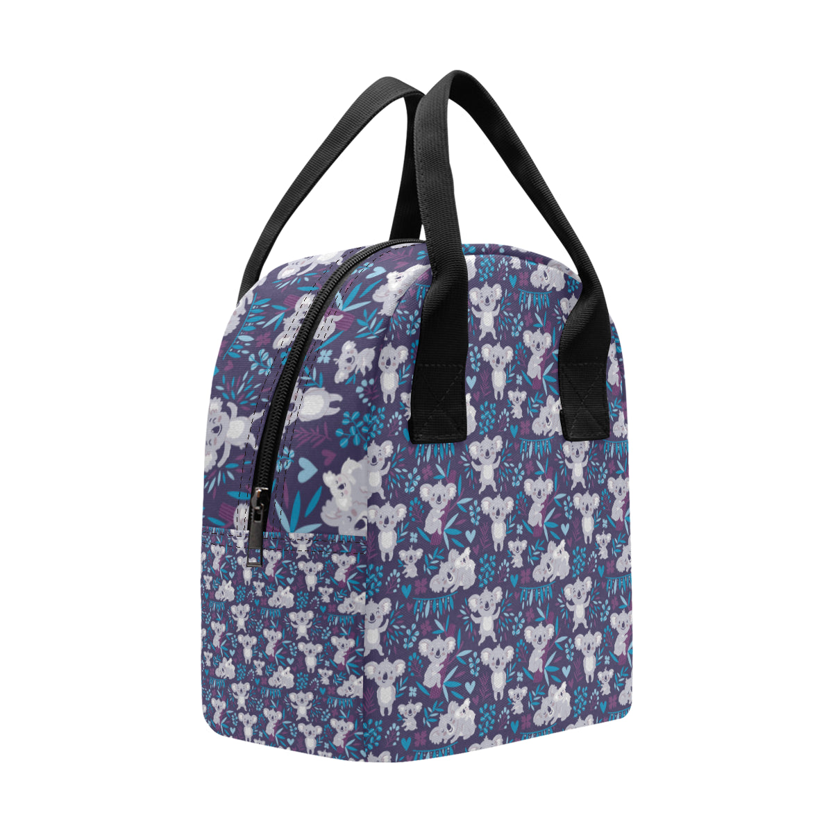 Koala Cute Themed Design Print Insulated Lunch Bag