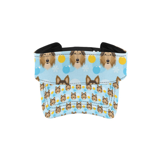 Collies Pattern Print Design 02 Unisex Sun Visor