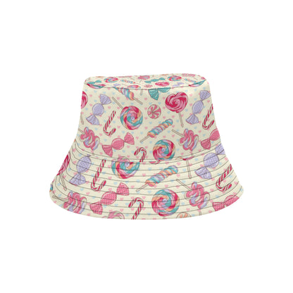 Candy Pattern Print Design CA04 Unisex Bucket Hat