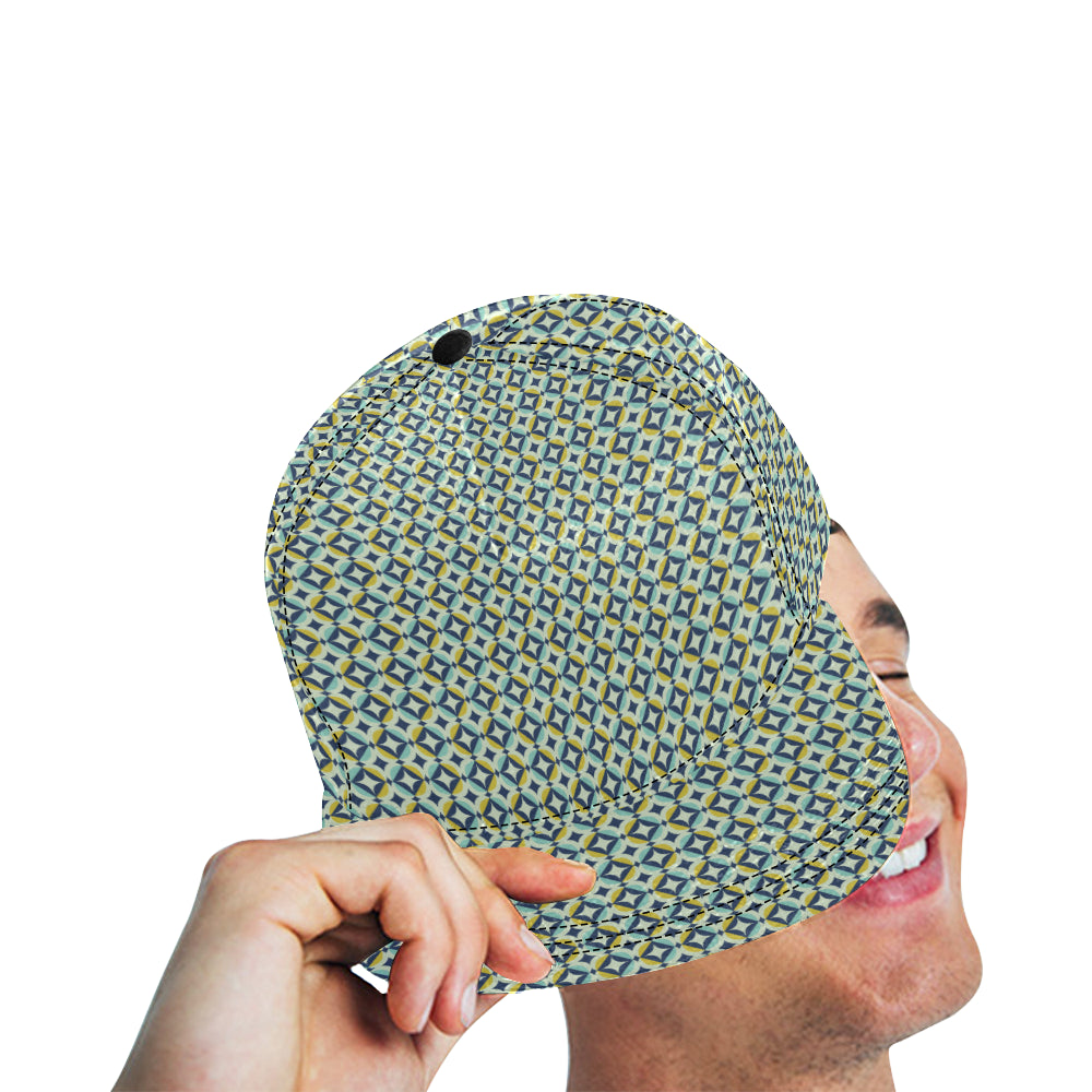 Swedish Design Pattern Snapback Cap