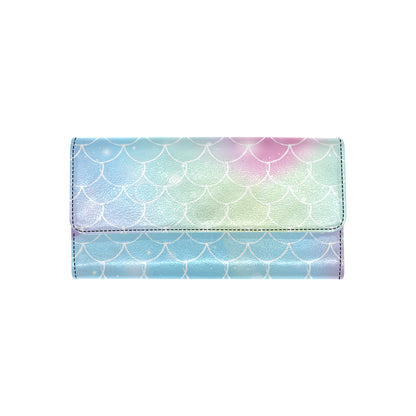 Rainbow Pattern Print Design A06 Women's Trifold Wallet