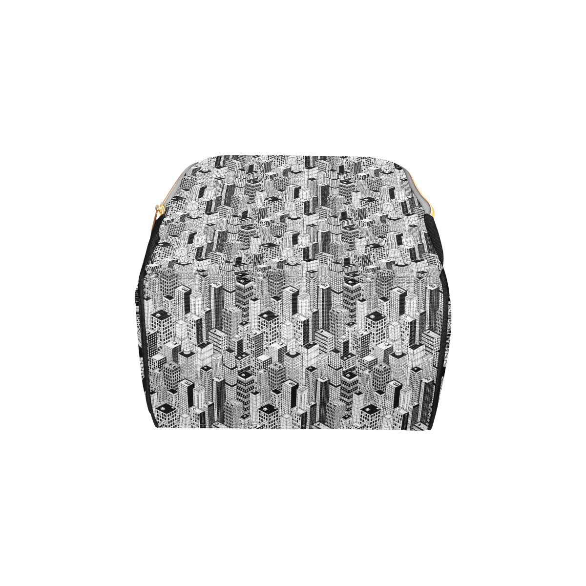 City  Pattern Print Design 02 Diaper Bag Backpack