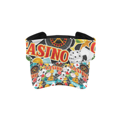 Casino Pattern Print Design 03 Unisex Sun Visor