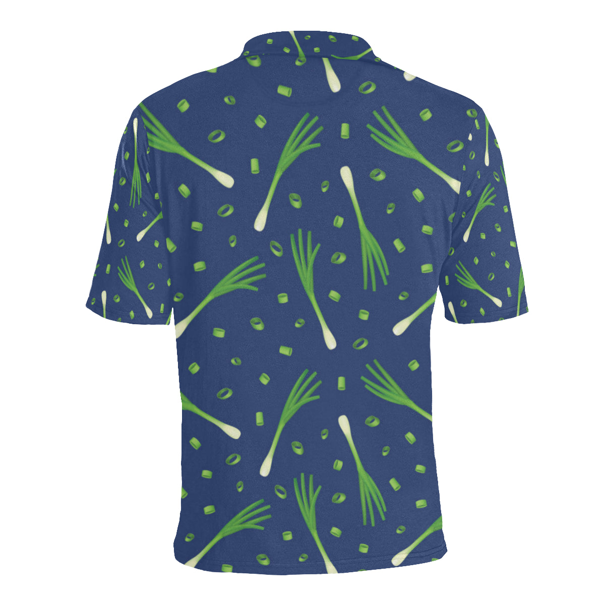 Leek Pattern Print Design 02 Men Polo Shirt