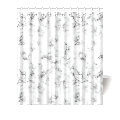 Marble Pattern Print Design 01 Shower Curtain