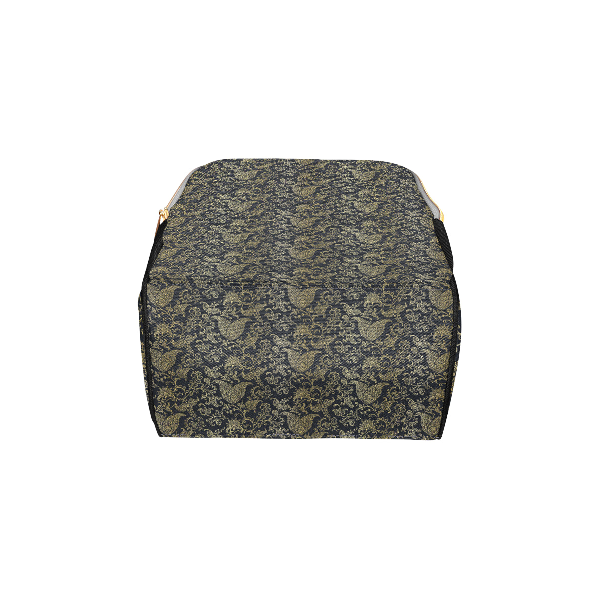 Brocade Pattern Print Design 04 Diaper Bag Backpack