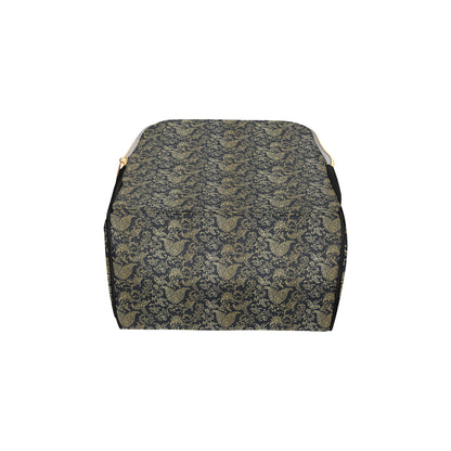 Brocade Pattern Print Design 04 Diaper Bag Backpack
