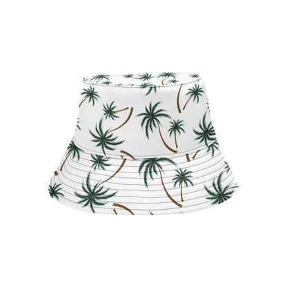 Palm Tree Pattern Print Design PT07 Unisex Bucket Hat