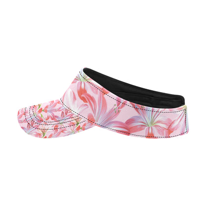 Amaryllis Pattern Print Design 02 Unisex Sun Visor
