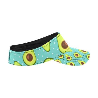 Avocado Pattern Print Design AC012 Unisex Sun Visor