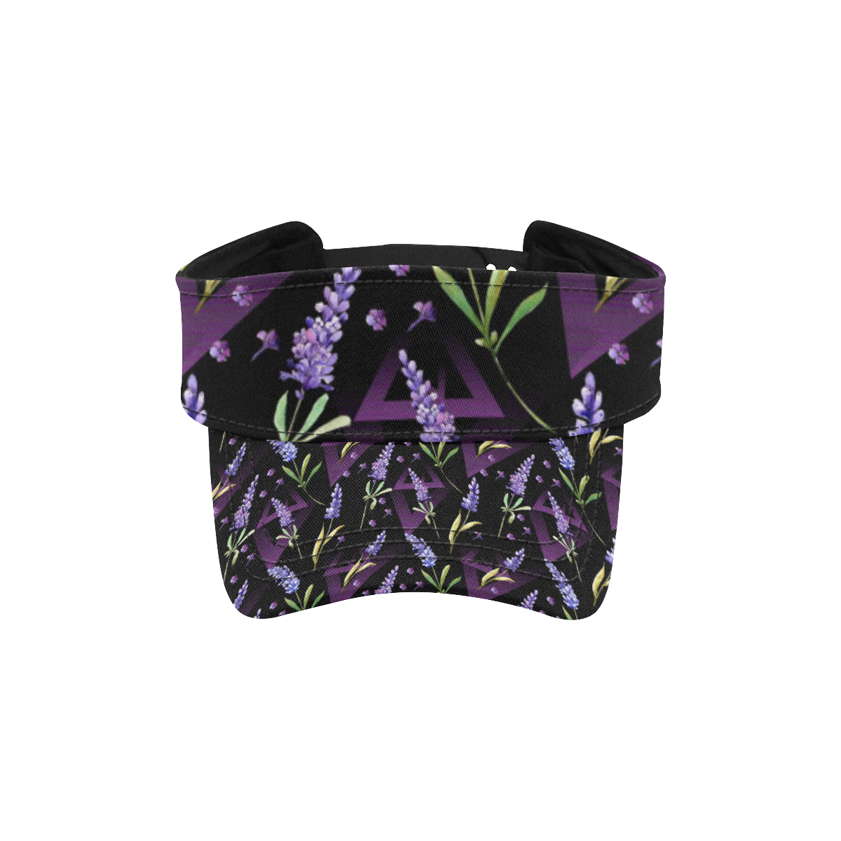 Lavender Pattern Print Design LV07 Unisex Sun Visor