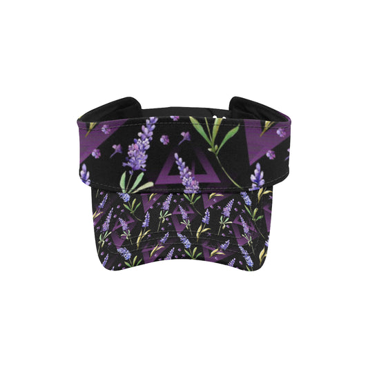 Lavender Pattern Print Design LV07 Unisex Sun Visor
