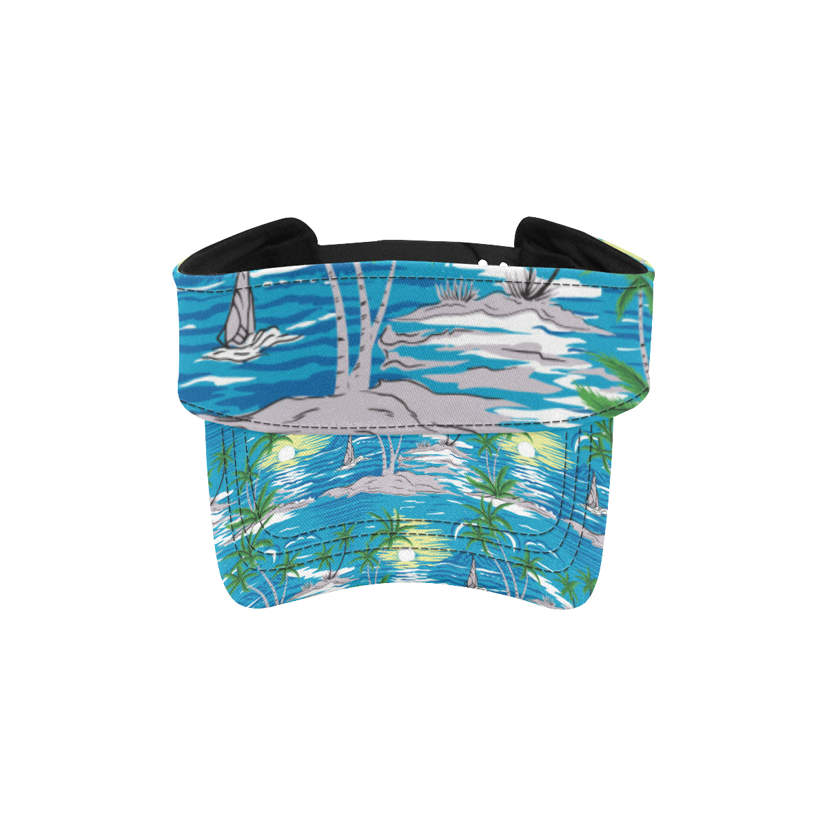 Palm Tree Beach Unisex Sun Visor