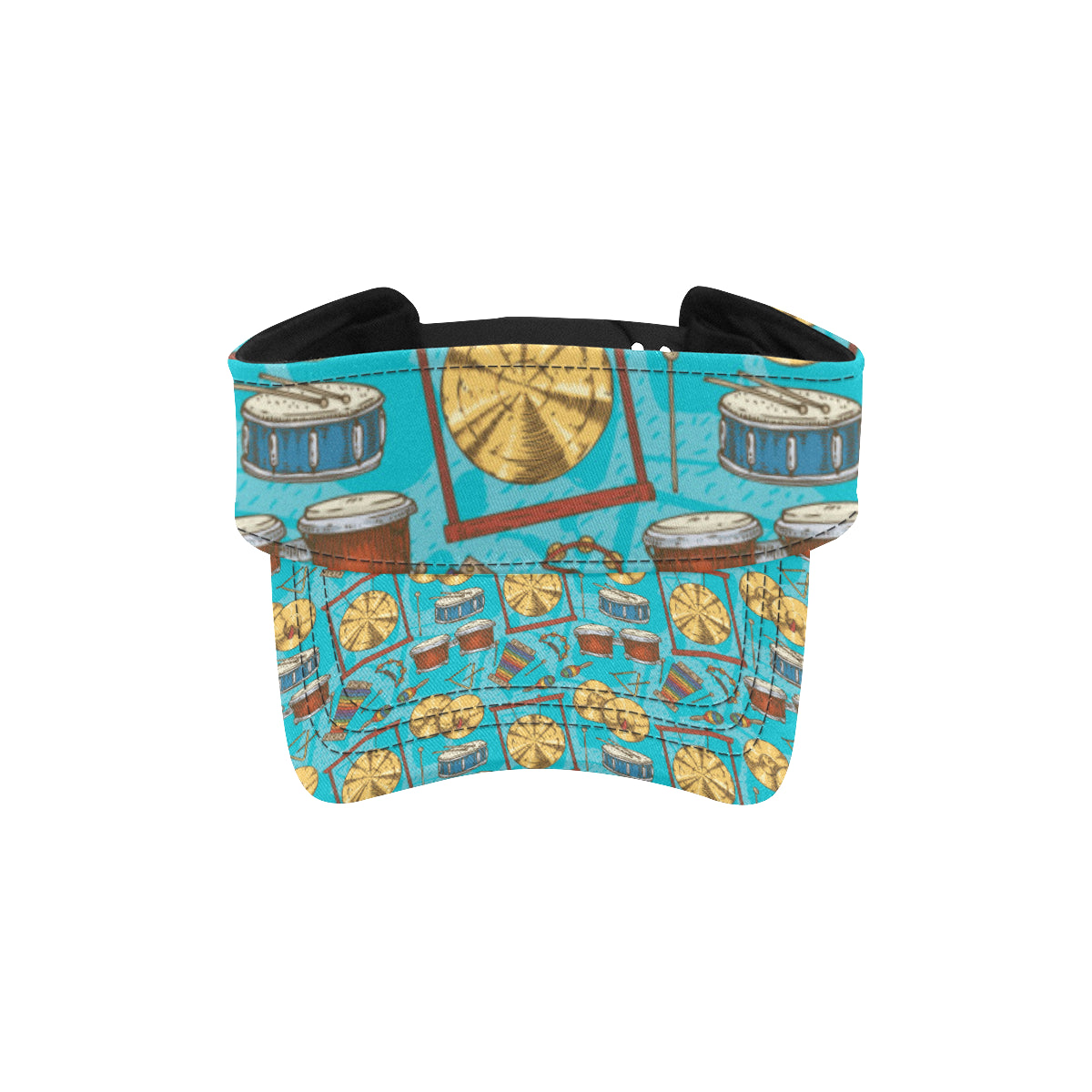 Percussion Pattern Print Design 03 Unisex Sun Visor