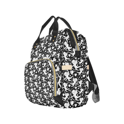 Cupid Pattern Print Design 04 Diaper Bag Backpack