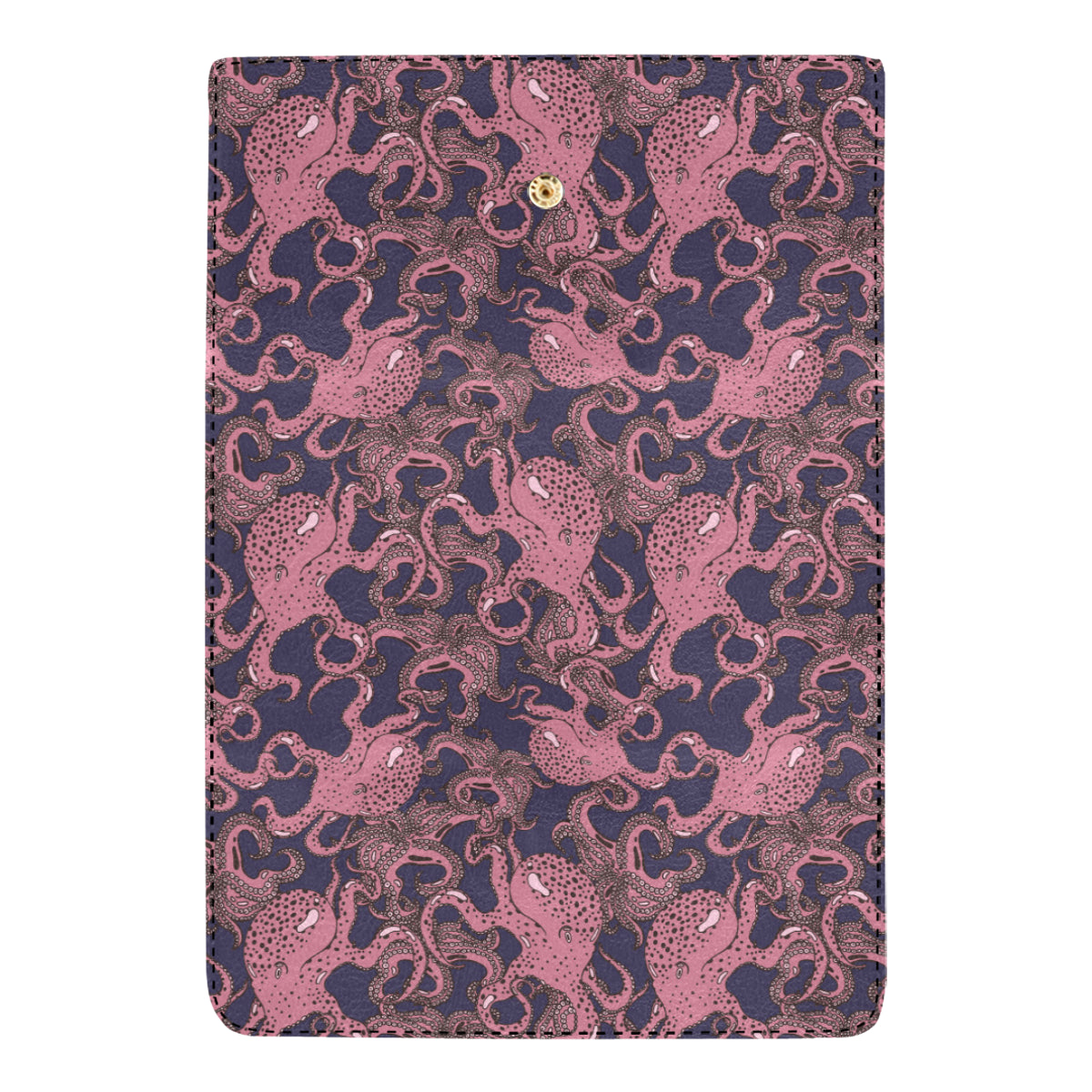 Octopus Pattern Print Design A03 Women's Trifold Wallet