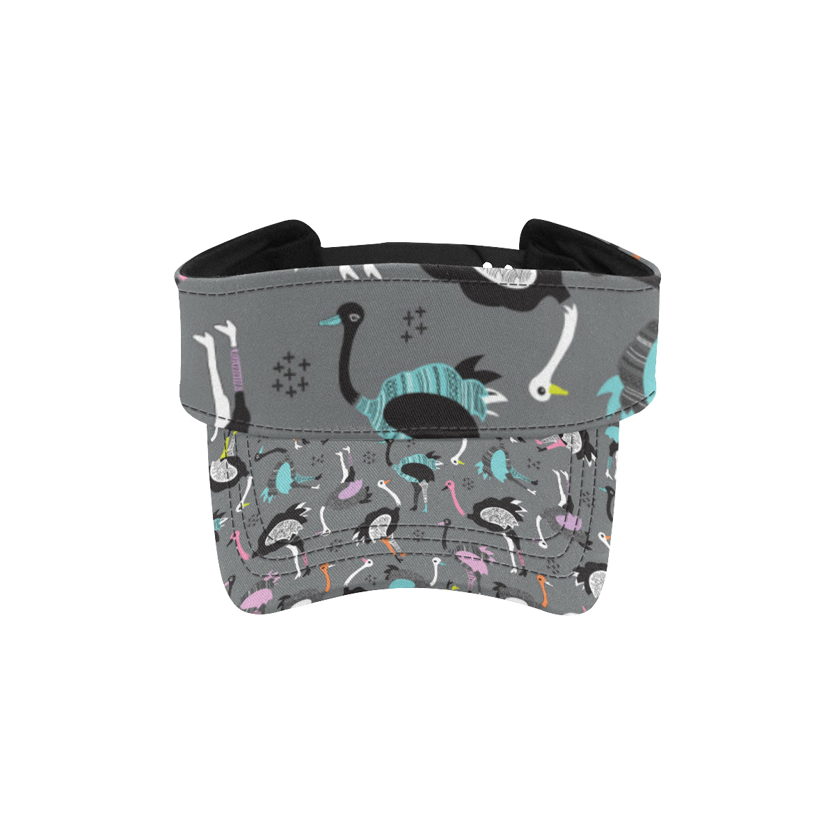 Ostrich Pattern Print Design 01 Unisex Sun Visor