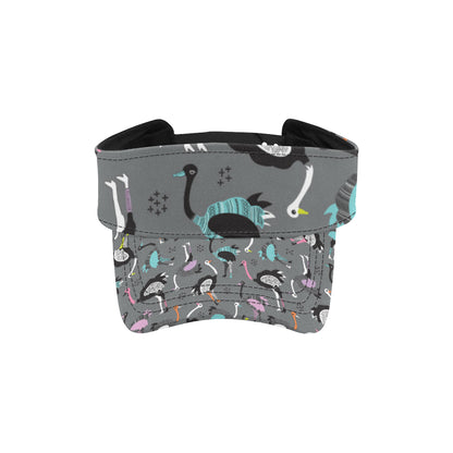 Ostrich Pattern Print Design 01 Unisex Sun Visor