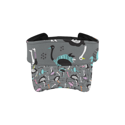 Ostrich Pattern Print Design 01 Unisex Sun Visor